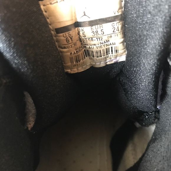 “Space Jam” Air Jordan Retro 9 OG White/Black 6Y - Picture 7 of 12